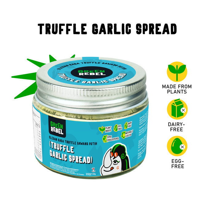 

Green Rebel Truffle Garlic Spread Olesan Truffle Bawang 165 gr