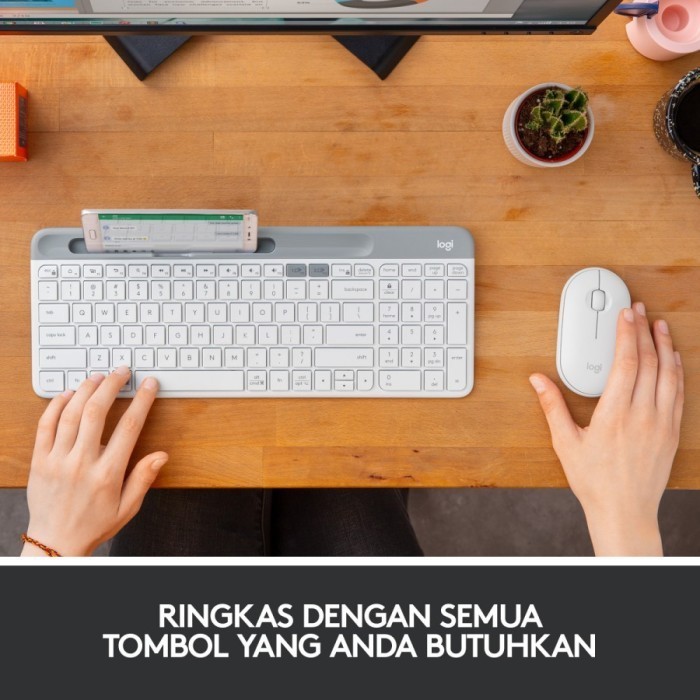 Keyboard Logitech K580 Slim Multi Device Wireless Bluetooth - K 580