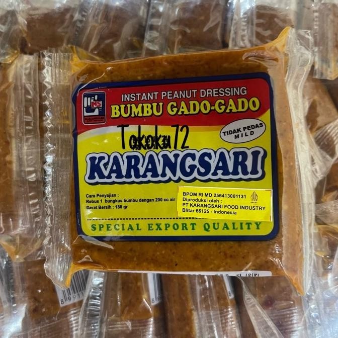 

Bumbu Gado-gado Karangsari TIDAK PEDAS 180 gr