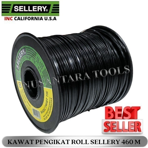 

PENGIKAT KABEL MAGIC TWIST TIE 480M HITAM SELLERY 59-135