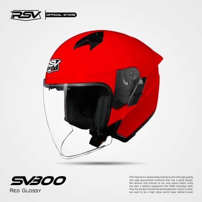 Helm Half Face Rsv Sv300 Solid