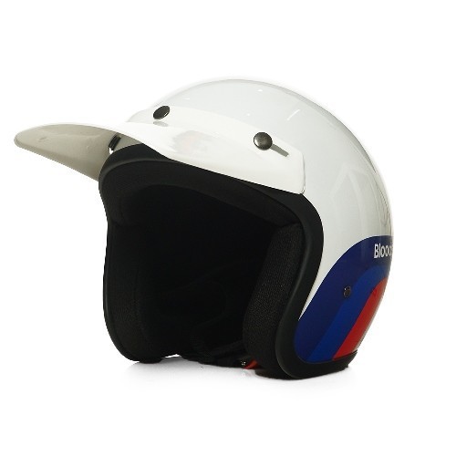 Bloods Helmet Bevel White
