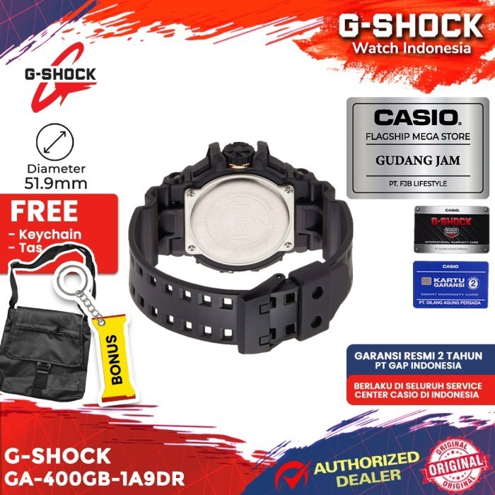 G-Shock Gshock Ga-400Gb-1A9Dr Ga-400Gb Ga-400 Ga400Gb Ga 400Gb