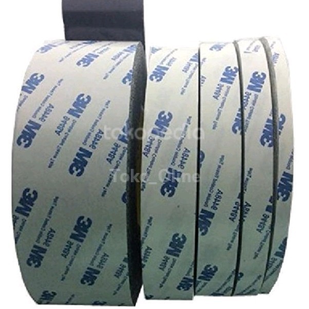 

3M DOUBLE TAPE TIPIS HITAM 9448A PEREKAT TAHAN PANAS / DOBEL TIP HIGH