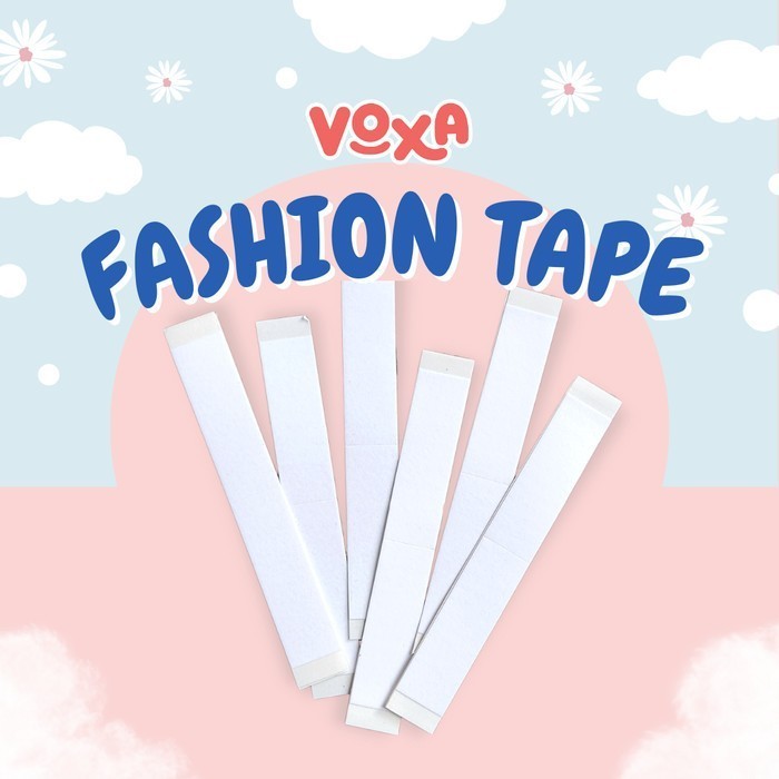 

VOXA FASHION TAPE STRIP & ROLL / SOLATIP BAJU / DOUBLE TAPE BAJU