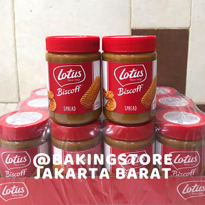 

Lotus biscoff spread original / smooth 400 gram