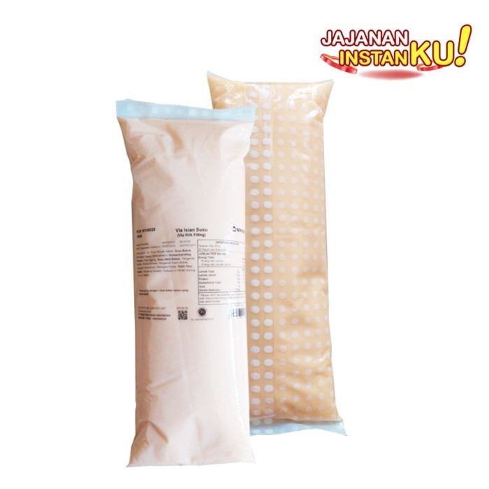 

Sonton Vla Isian Susu / Milk Filling / Isian Roti Kue -1kg