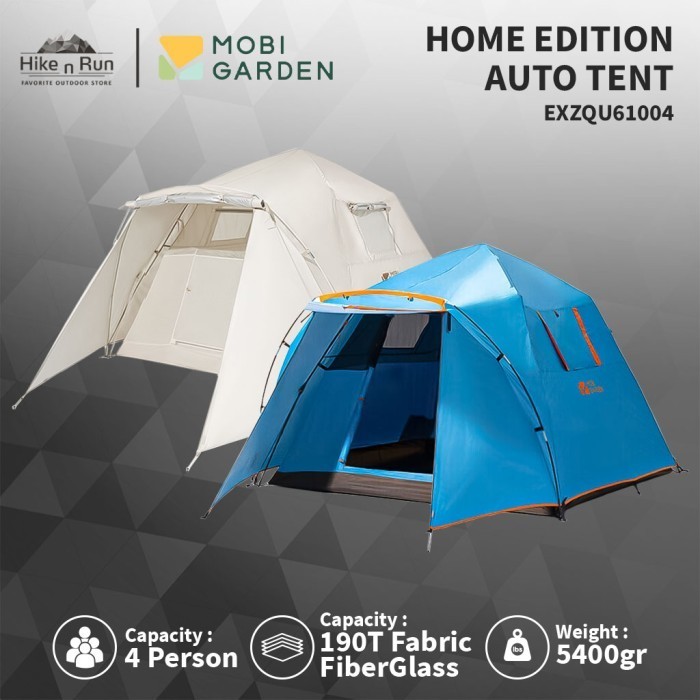 Tenda Camping Otomatis Mobi Garden Home Edition Exzqu61004