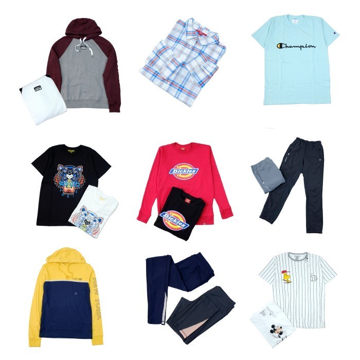 BAJU WANITA DAN PRIA BRANDED ORIGINAL SISA EXPORT CUCI GUDANG BIG SALE