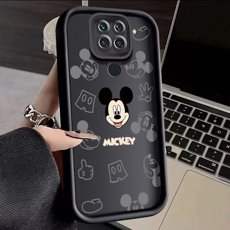 Casing Hp Xiaomi Redmi Note 9 Redmi Note 9s Case lembut Softcase HP casing ponsel pola Mickey lucu K