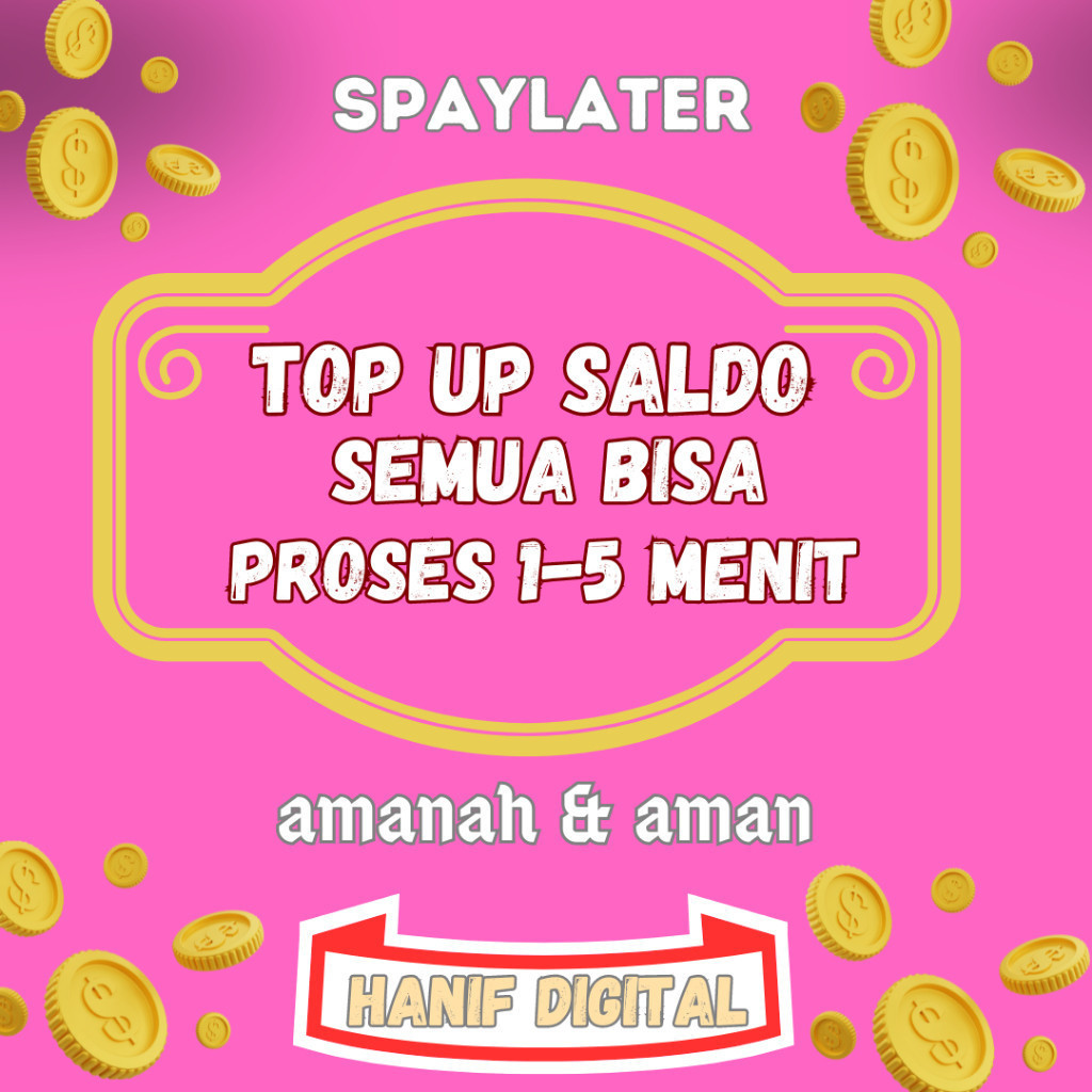 

Akunwisudatopup Saldo Semua Atau Isi Saldo Proses Cepat Trusted