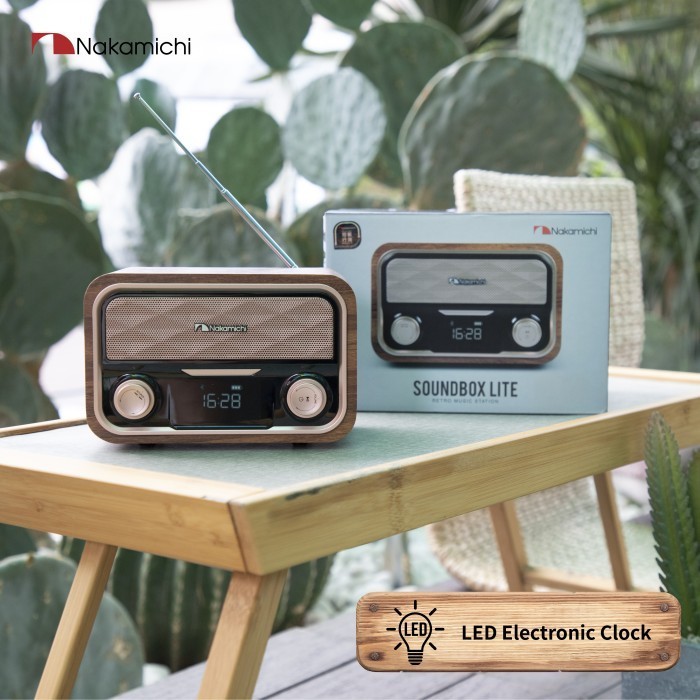 Nakamichi Soundbox Lite Speaker Portable Audio Wireless Bluetooth