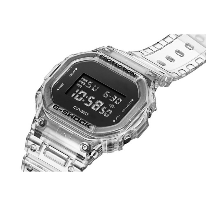 Casio G-Shock Dw-5600Ske-7Dr - Jam Tangan Pria - Transparan - Dw5600