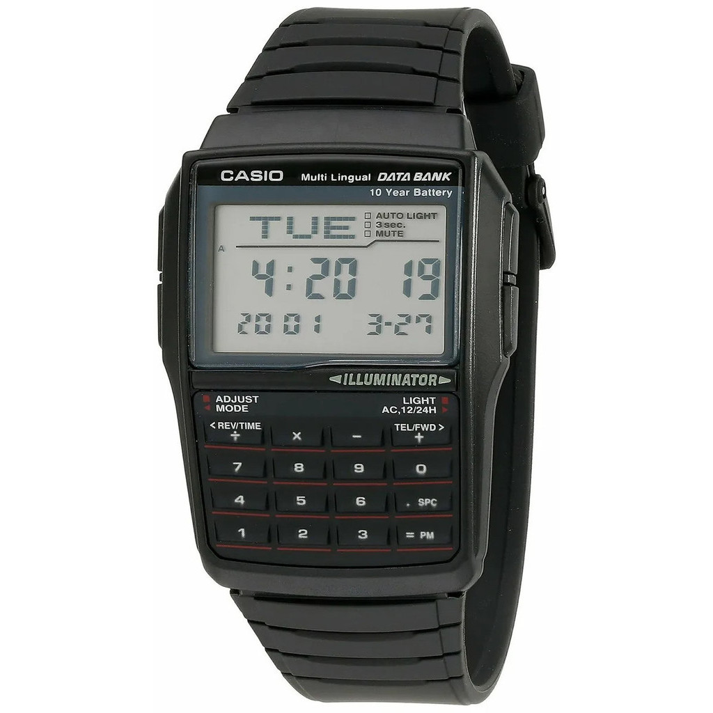 Casio Dbc-32-1Adf - Jam Tangan Pria Digital Kalkulator Dbc32 Dbc-32-1A