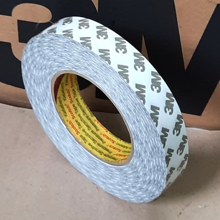 

HRG DISKON Double Tape 3M 9075i 1 inch x 50 meter-Double Tape Tissu