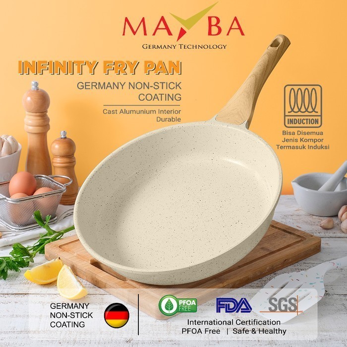 Panci Set Jerman 7 Pc Mayba Infinity Granit Cookware Set Anti Lengket