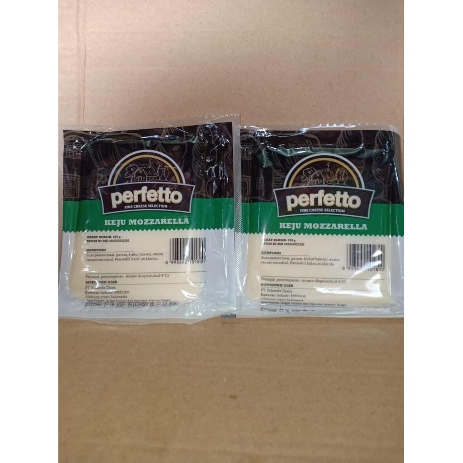 

Keju Mozzarella Perferto / Mozarela 250 gr LL