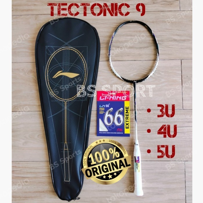 RAKET BADMINTON LINING TECTONIC 9 ORIGINAL