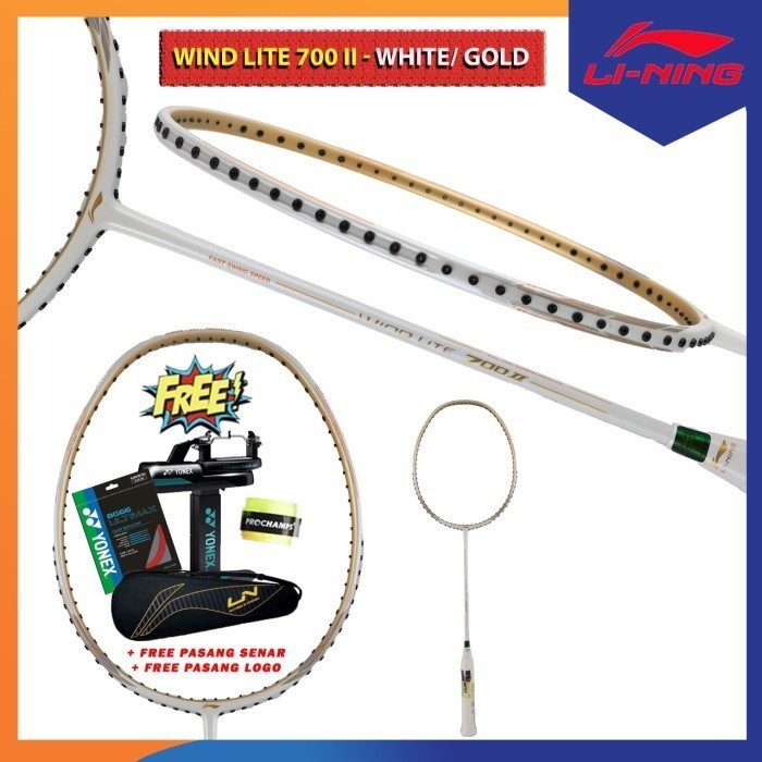 LINING WIND LITE 700 RAKET BADMINTON ORIGINAL