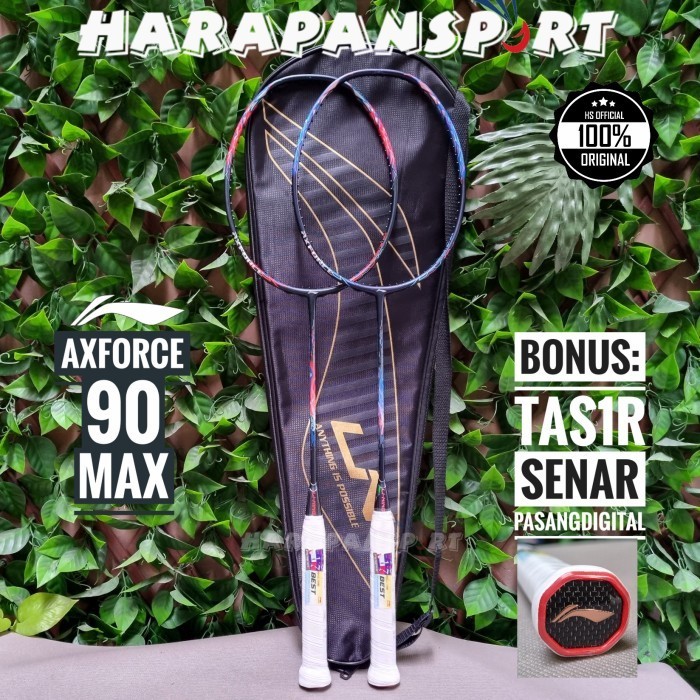 RAKET BADMINTON LINING AXFORCE 90 MAX TIGER / DRAGON ORIGINAL 100%