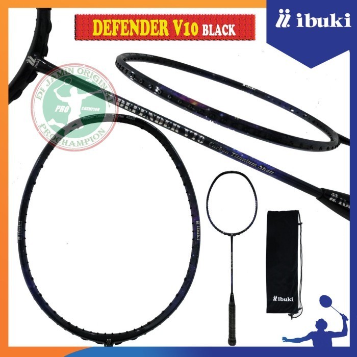 IBUKI DEFENDER V10 RAKET BADMINTON ORIGINAL