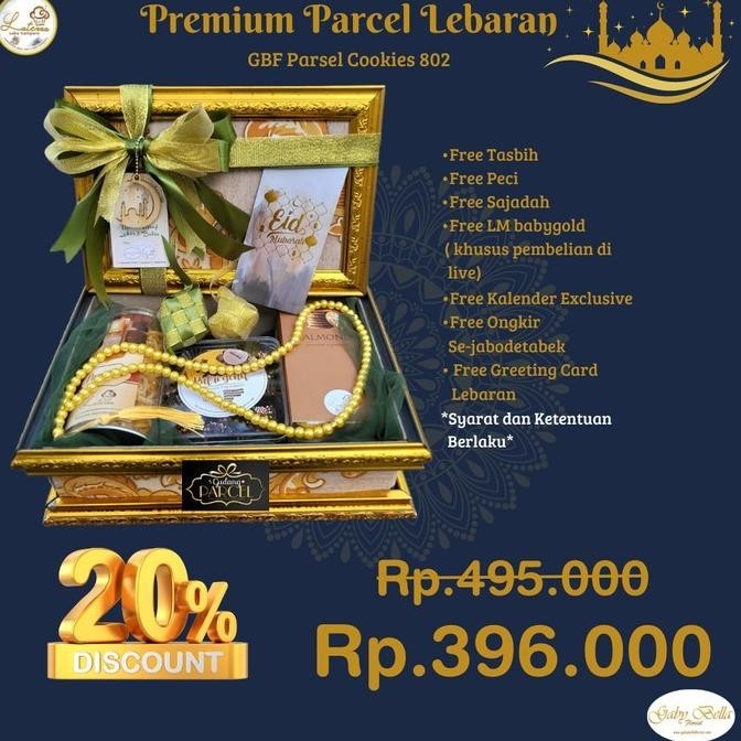 

Eksklusif Dan Terbatas!!! Parcel Lebaran Gbf 802, Parcel Cookies, Uninissaa