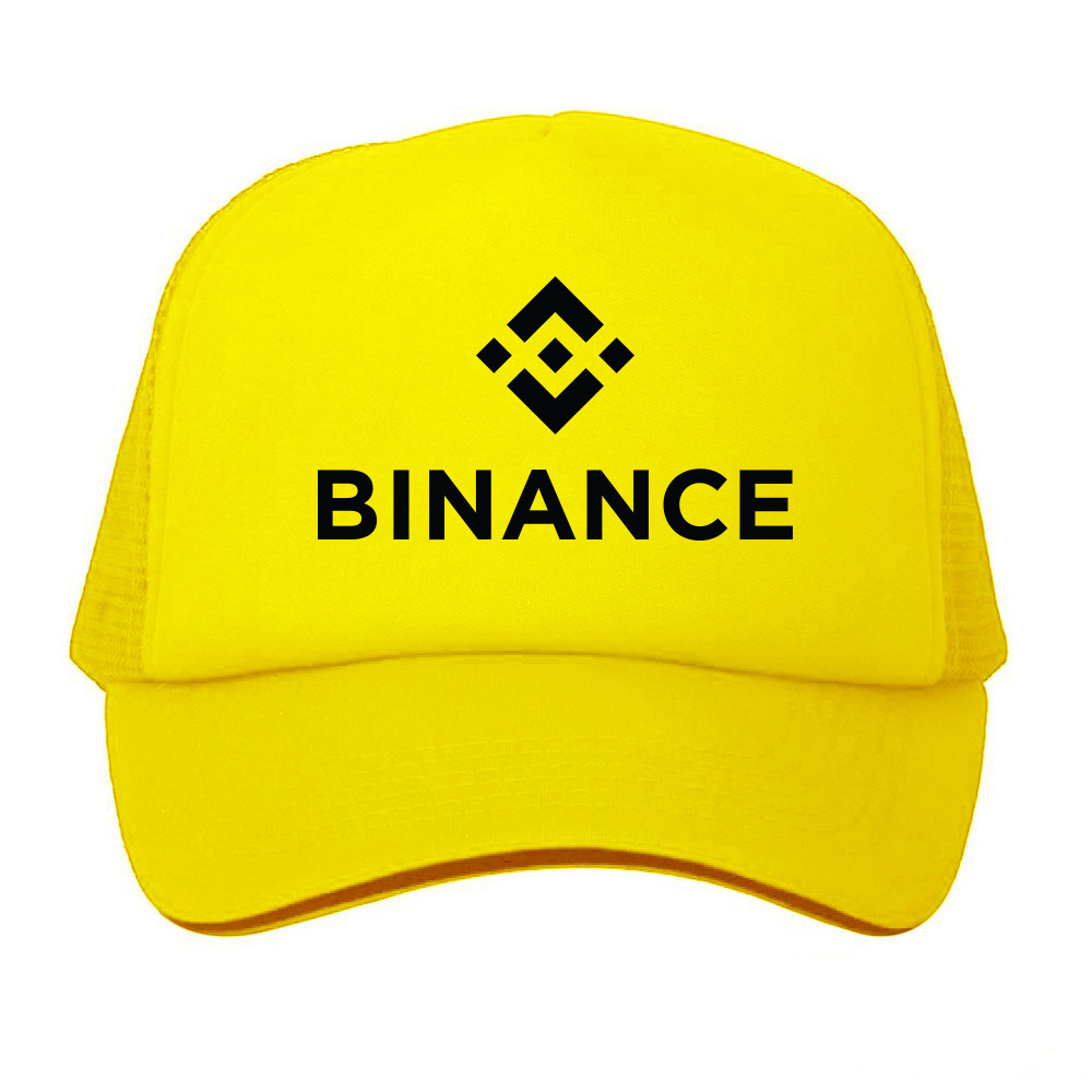 Topi Trucker CAMOE Crypto Binance Exchange Logo