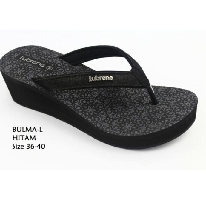 Sandal Wanita Wedges Jepit Lubrene Lk-303 Bata