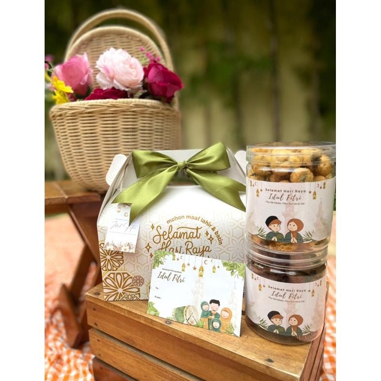 

CR - HAMPERS LEBARAN / HAMPERS IDUL FITRI / EID MUBARAK HAMPERS / HAMPERS PREMIUM (GREEN) TERLARIS