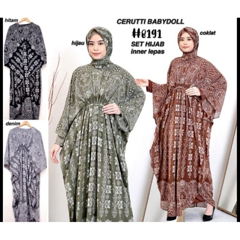 gamis muslim kaftan bunga ceruty slimfit premium import #terbaru# termurah #terlaris#trendy kekinian