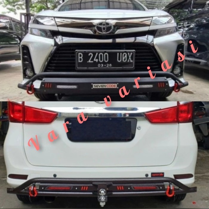 PAKET TANDUK DEPAN TOWING BELAKANG AVANZA 2012-2019 TOWING COBRA