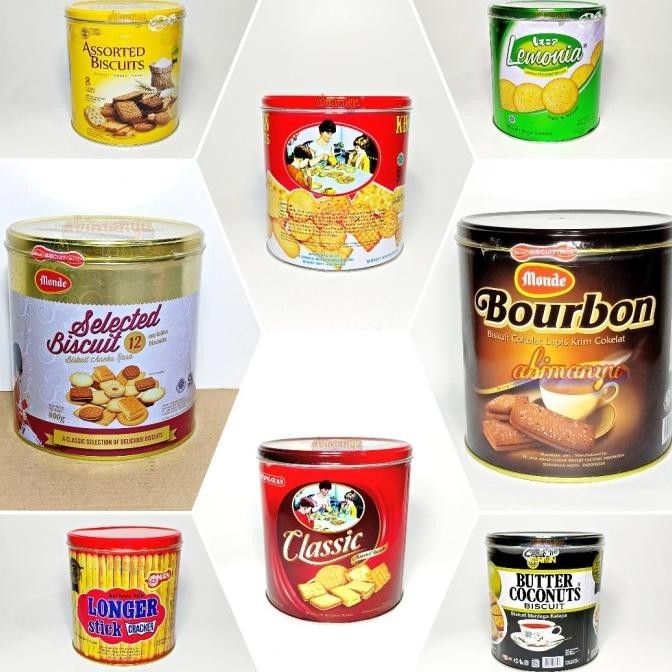 

biskuit khong guan nissin monde kemasan kaleng TP