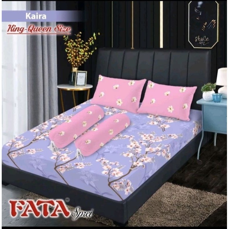 FATA- Fata seprei motif bunga cantik ( KING 180X200)