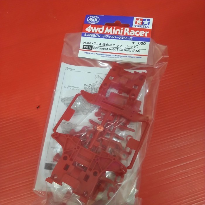 TAMIYA 15411 REINFORCED NT 04 RED