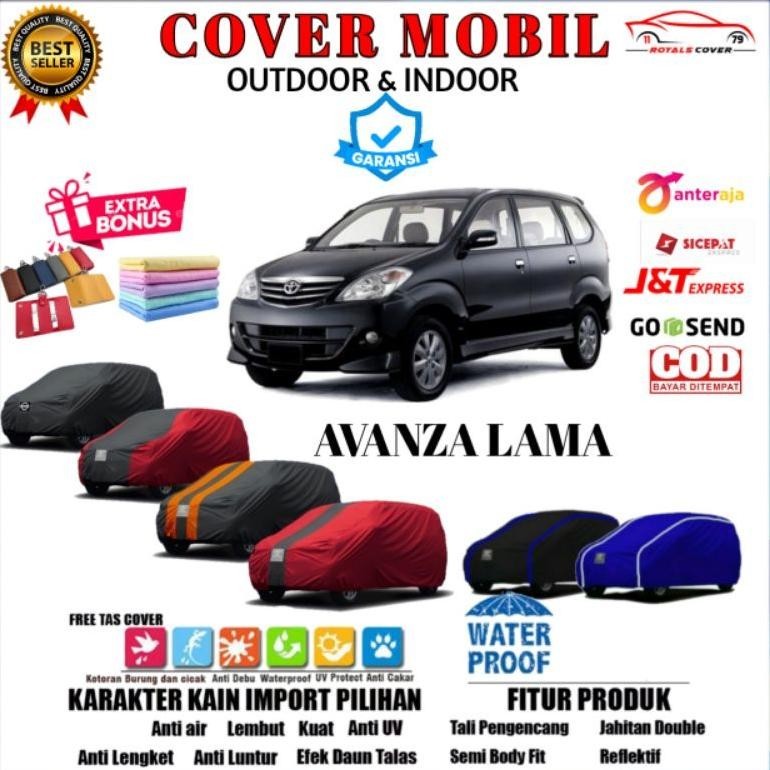Barang Murah.Co Body Cover Mobil Toyota Avanza Lama 2003-2010 Sarung Selimut Tutup Penutup Mantel Pe