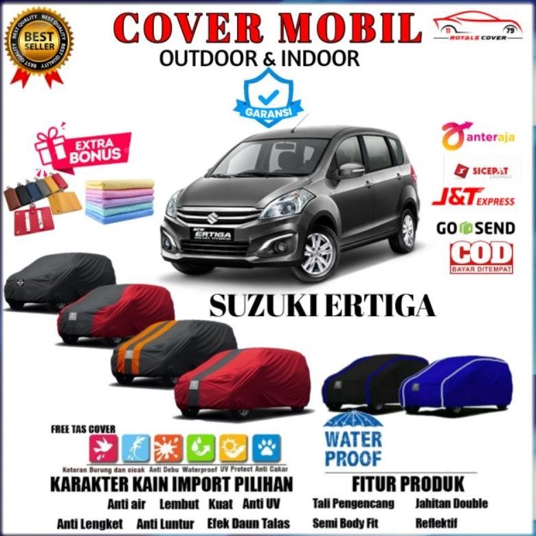 Barang Murah.Co Body Cover Mobil Ertiga Lama, Sarung Mobil Suzuki Ertiga 2012, 2013, 2014, 2015, 201