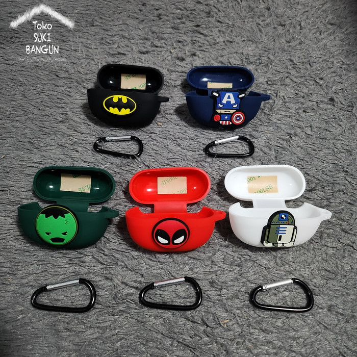 Case Anker Soundcore Life Dot 3I Cartoon Heroes Silicone Cover Casing