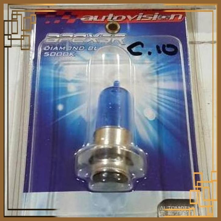 [LGM] Lampu Autovision Diamond Blue 5000K 35W Kaki 1