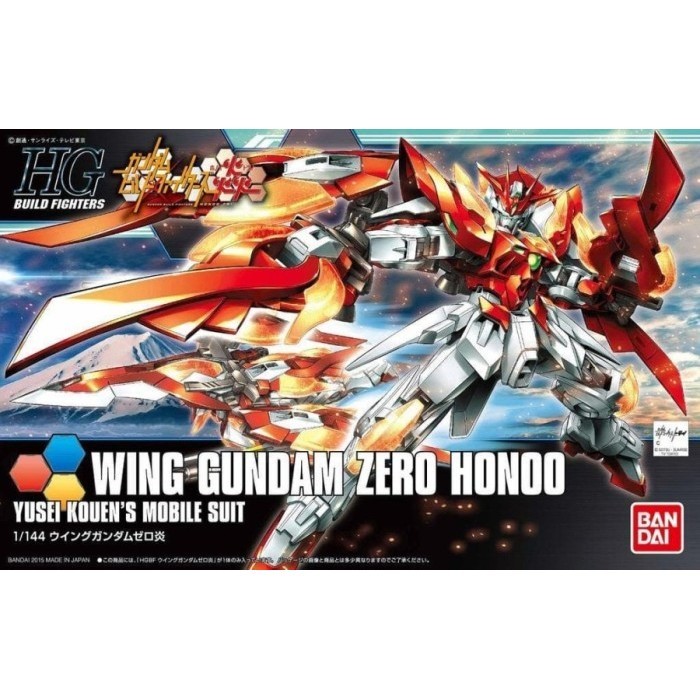 HG 1/144 HGBF Wing Gundam Zero Honoo
