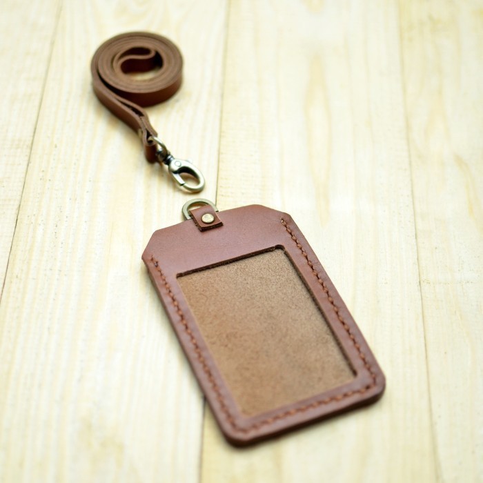 

BARANG TERLARIS NAME TAG ID CARD HOLDER KULIT GANTUNGAN ID CARD M1