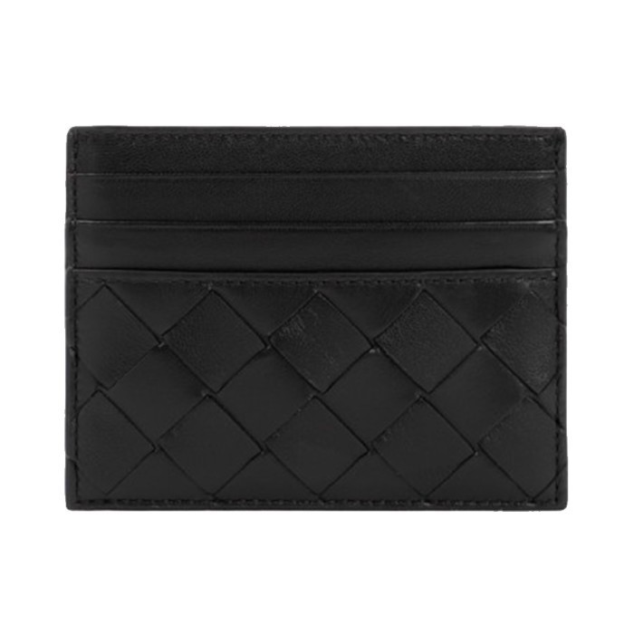 

BARANG TERLARIS Bottega Veneta Intrecciato Credit Card Case Black Women