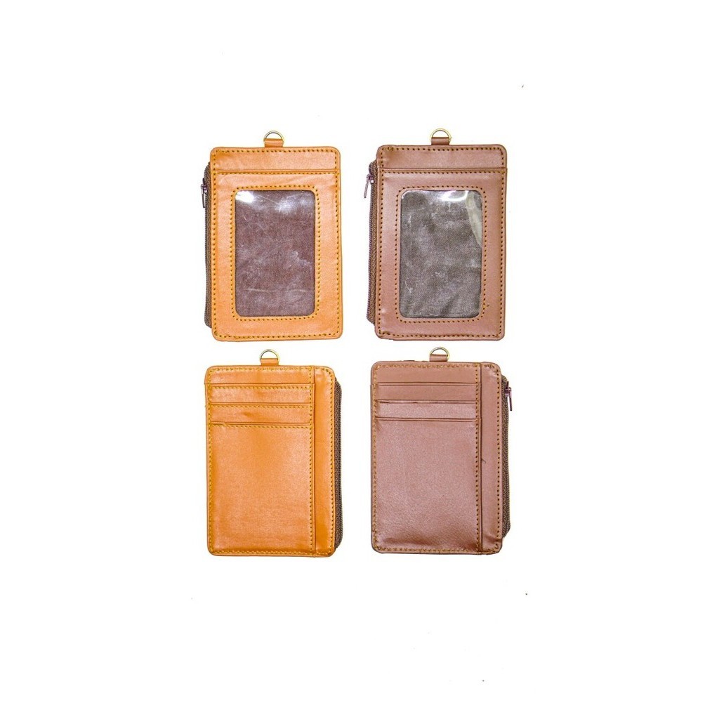 

BARANG TERLARIS id card holder kulit zipper 2 in 1