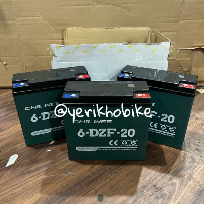 Aki Sepeda Listrik Chilwee Original 12V 20Ah