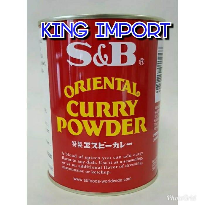 

S&B Oriental Curry Powder 400gr kari bubuk SB gojekncargo only