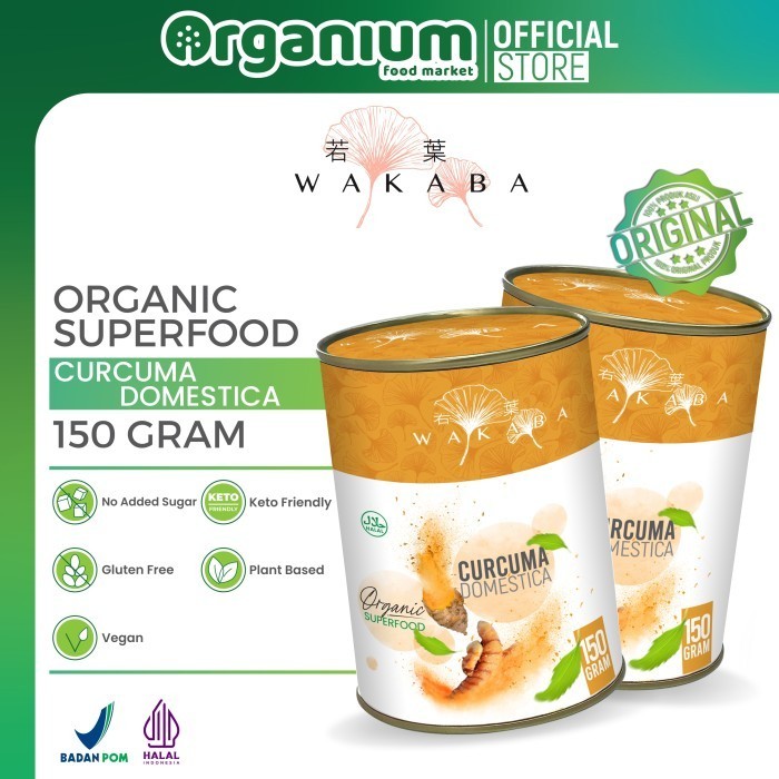 

Wakaba Superfood Curcuma Domestica (Kunyit) 150g