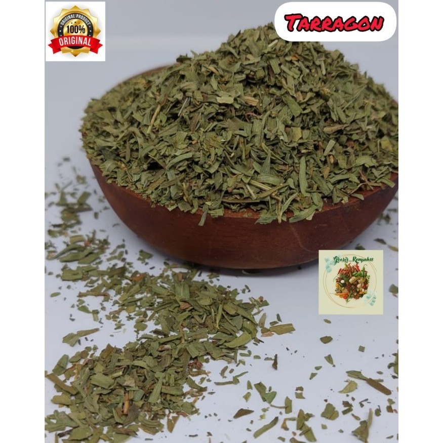 

Daun Tarragon Kering / Taragon / Dried Tarragon Leaves 500GRAM