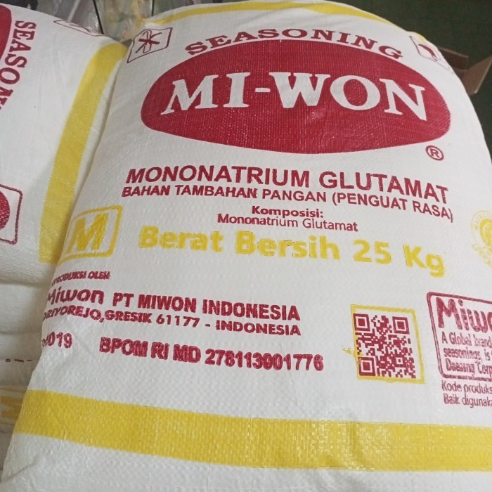 

Miwon msg 25 kg karung