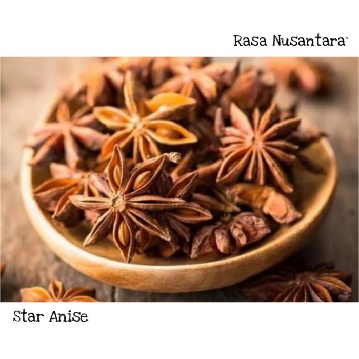 

Star Anise 1 Kg ( Pekak Utuh atau Bunga Lawang 1 Kg )