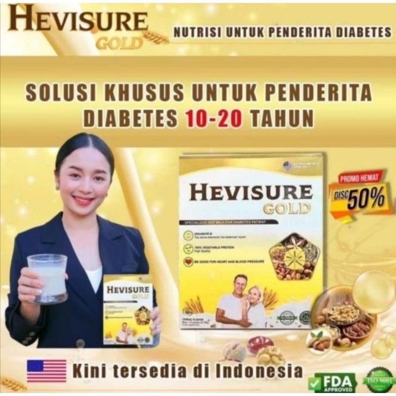 

READY HEVISURE GOLD SUSU DIABETES ORIGINAL USA BPOM
