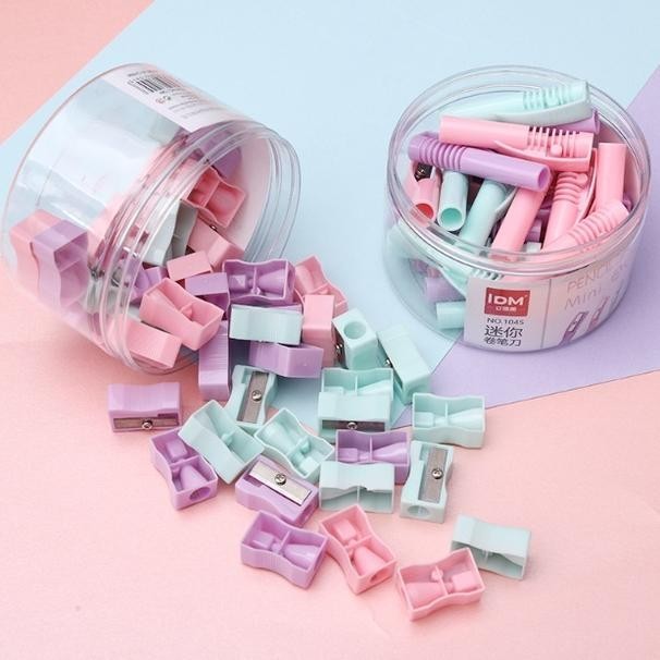 

Mini Pensil Sharpener Macaron Color / Rautan Asahan Kecil Warna Pastel Macaron Q324